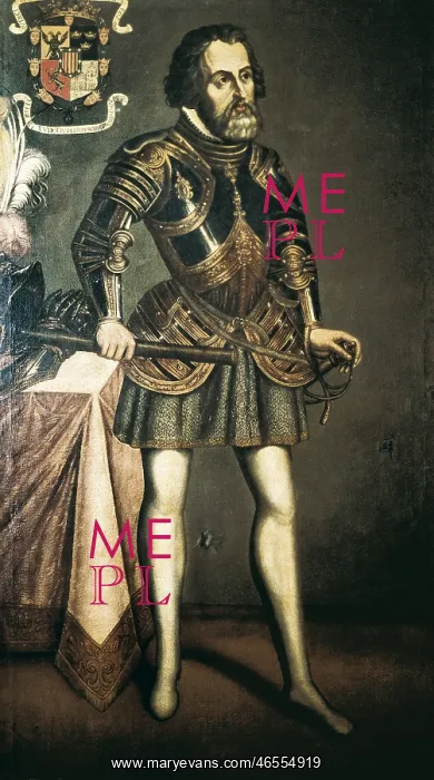 : CORTES, Hernan (1485-1547). Spanish conqueror : CORTES, Hernan (1485-1547). Spanish conqueror