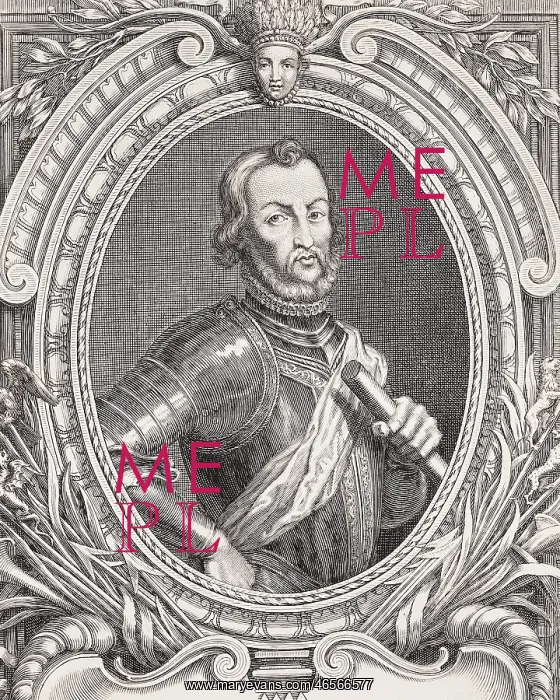 : CORTES, Hernan (1485-1547). Spanish conqueror : CORTES, Hernan (1485-1547). Spanish conqueror