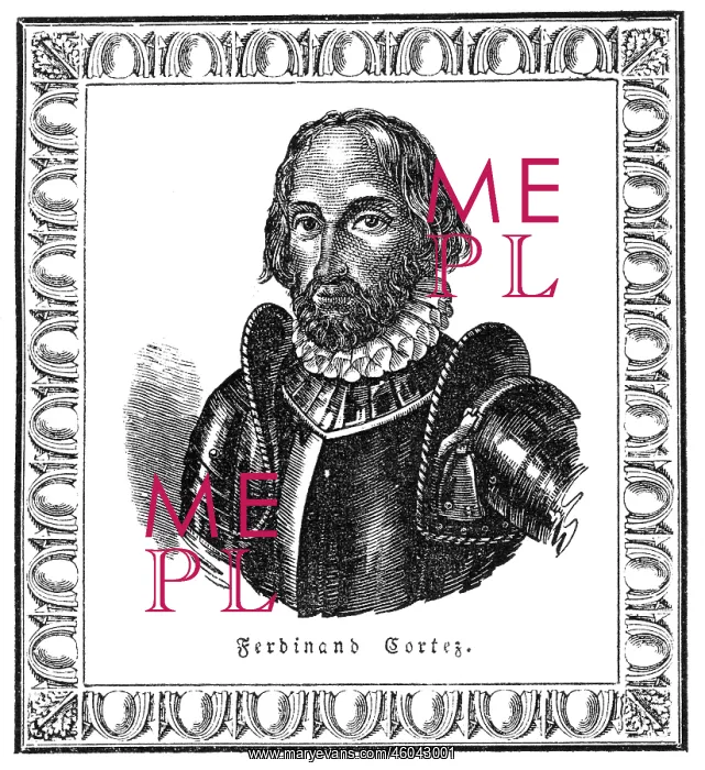 : Cortes, Hernan, 1485 - 2.12.1547, Spanish conquistador : Cortes, Hernan, 1485 - 2.12.1547, Spanish conquistador