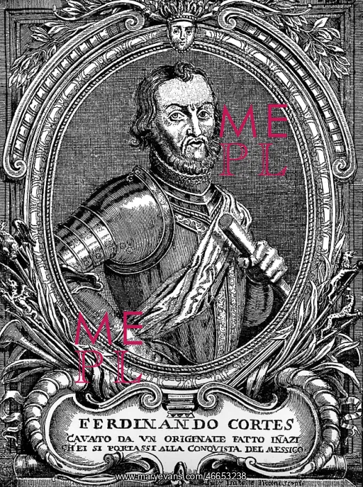 : Cortes, Hernan, 1485 - 2.12.1547, Spanish conquistador : Cortes, Hernan, 1485 - 2.12.1547, Spanish conquistador