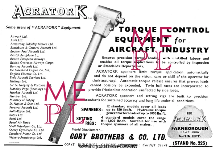 : Cory Brothers Acratork Torque Control : Cory Brothers Acratork Torque Control