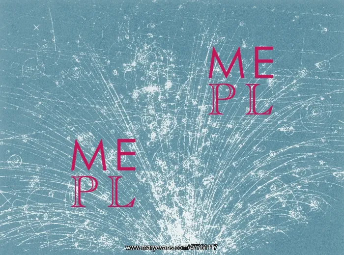 : Cosmic Ray Tracks, Bubble Chamber Event : Cosmic Ray Tracks, Bubble Chamber Event