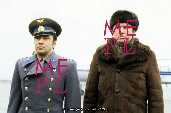 : Cosmonauts Leonid Popov and Valery Ryumin, 1980 : Cosmonauts Leonid Popov and Valery Ryumin, 1980