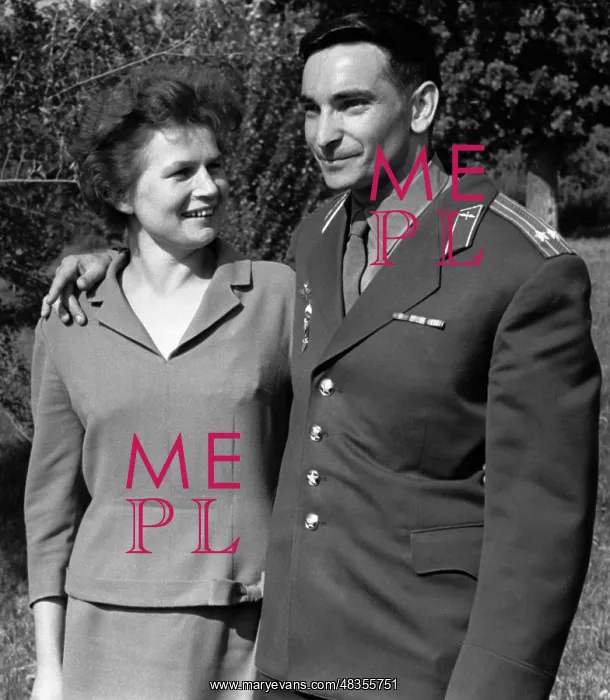 : Cosmonauts Valentina Tereshkova and Valery Bykovsky : Cosmonauts Valentina Tereshkova and Valery Bykovsky