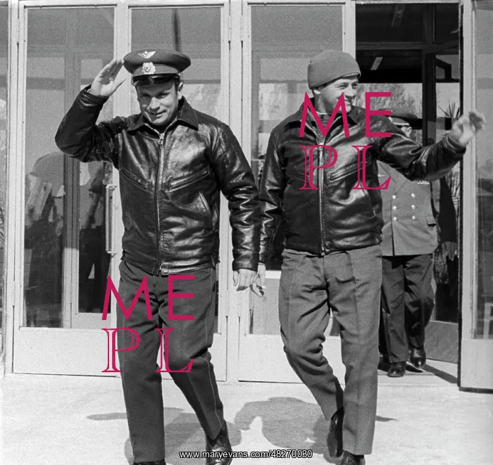 : Cosmonauts Viktor Gorbatko and Vladislav Volkov, 1969 : Cosmonauts Viktor Gorbatko and Vladislav Volkov, 1969