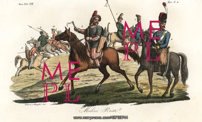 : Cossack, Bashkir and Kalmyk cavalry : Cossack, Bashkir and Kalmyk cavalry