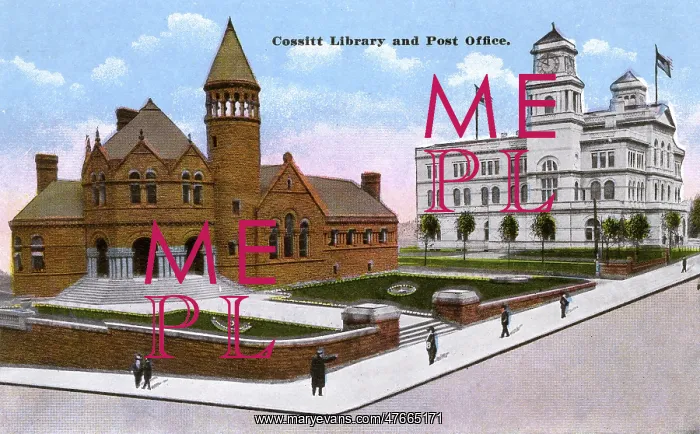  : Cossitt Library and Post Office, Memphis, Tennessee, USA