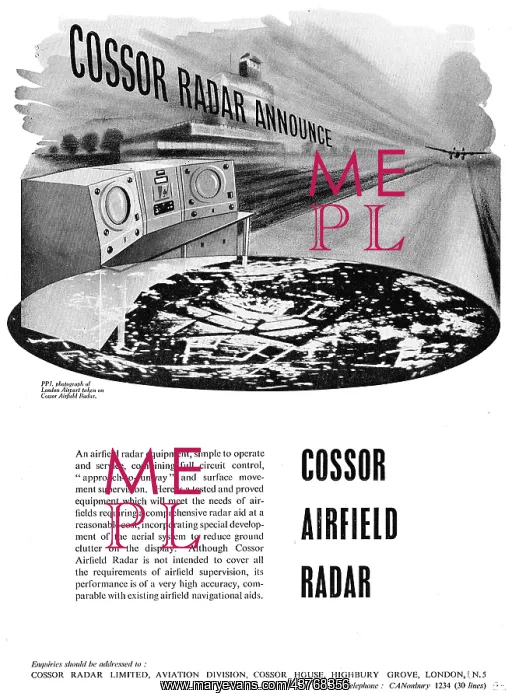  : Cossor Airfield Radar