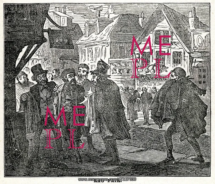 : Costermonger and rag fair 1870 : Costermonger and rag fair 1870