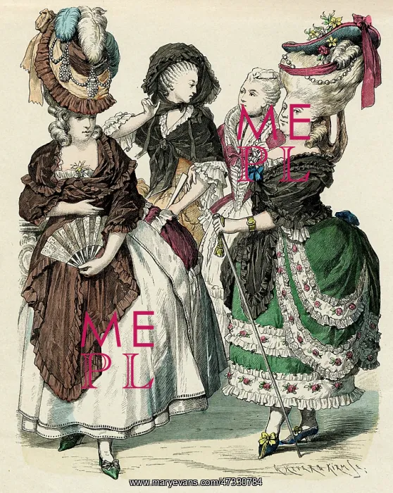 : COSTUME 1774-1780 : COSTUME 1774-1780