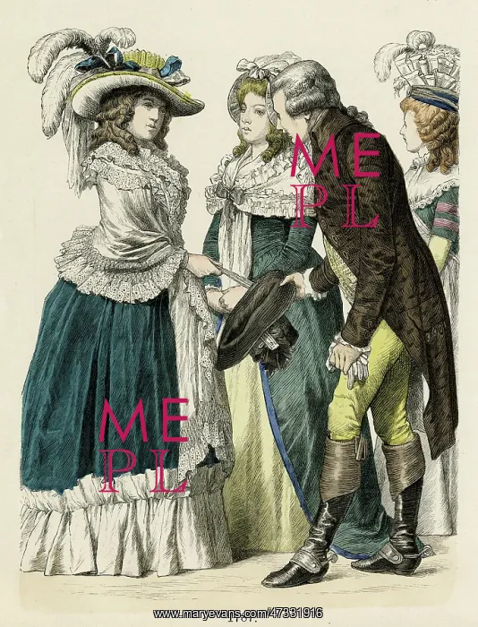  : Costume 1787