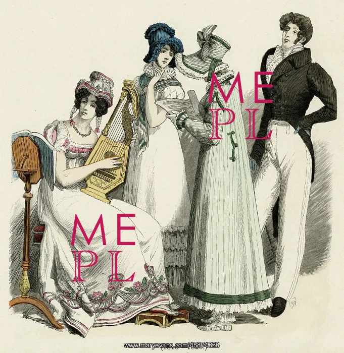 : COSTUME FOR 1815-1820 : COSTUME FOR 1815-1820