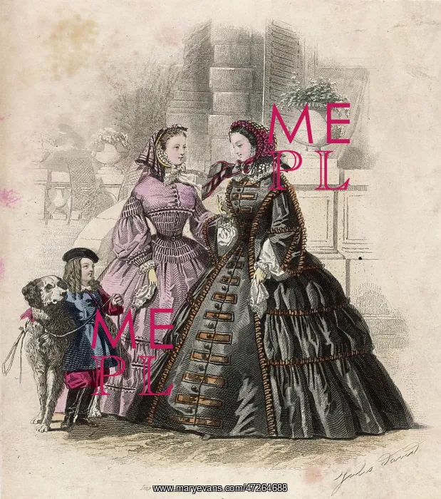 : Costume 1860 - Jules David : Costume 1860 - Jules David