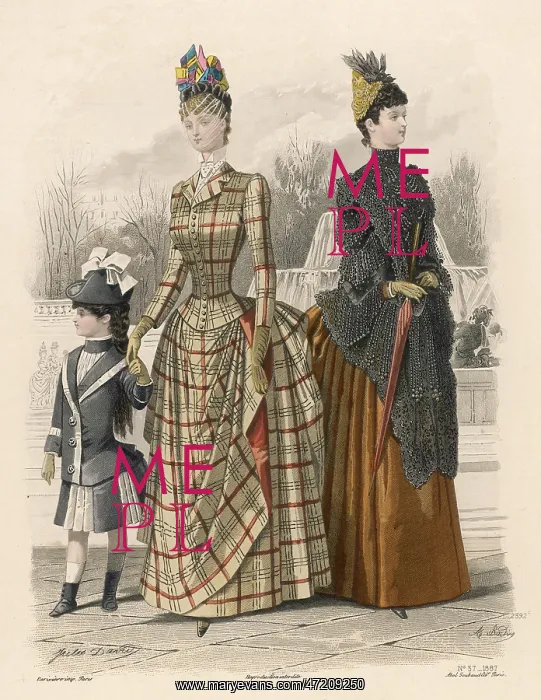 : Costume - 1887 Tuileries : Costume - 1887 Tuileries