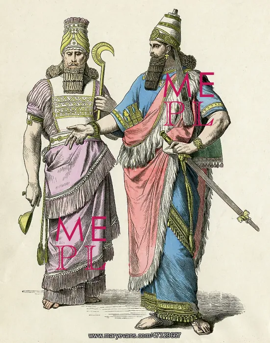 : Costume - Ancient Assyria : Costume - Ancient Assyria