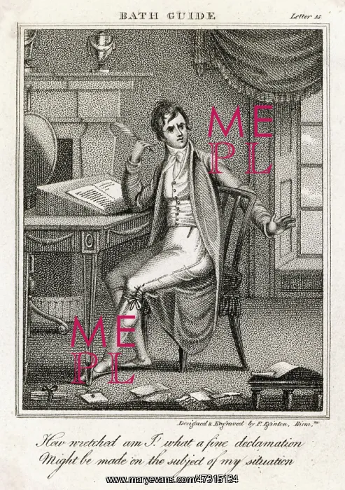 : COSTUME AT BATH 1807 : COSTUME AT BATH 1807