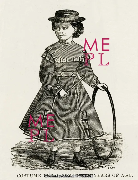 : Costume for a boy 1867 : Costume for a boy 1867