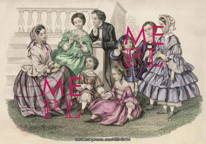 : Costume - Children 1855 : Costume - Children 1855