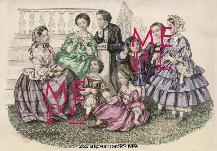 : Costume - Children 1855 : Costume - Children 1855