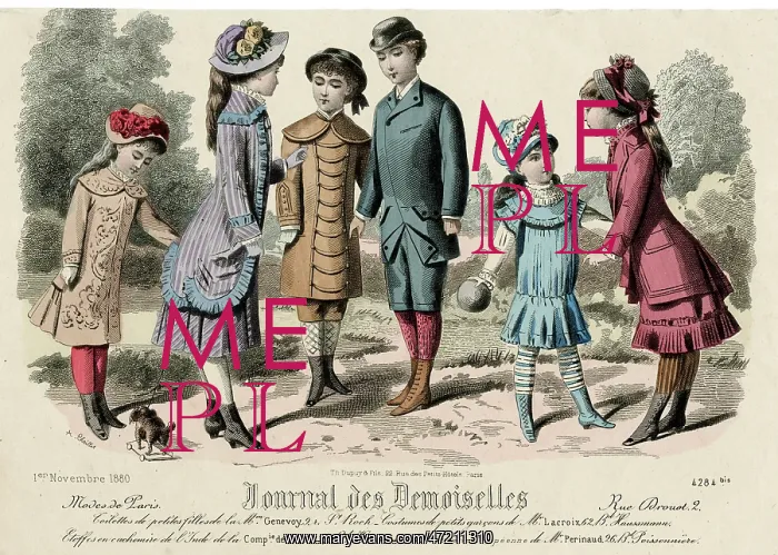 : Costume - Children - 1880 : Costume - Children - 1880
