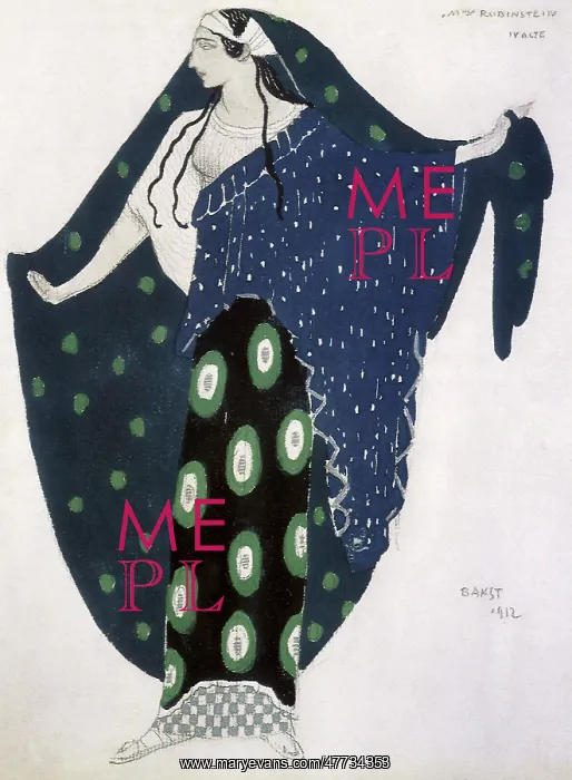 : Costume design by Bakst, Ida Rubinstein, Helene de Sparte : Costume design by Bakst, Ida Rubinstein, Helene de Sparte