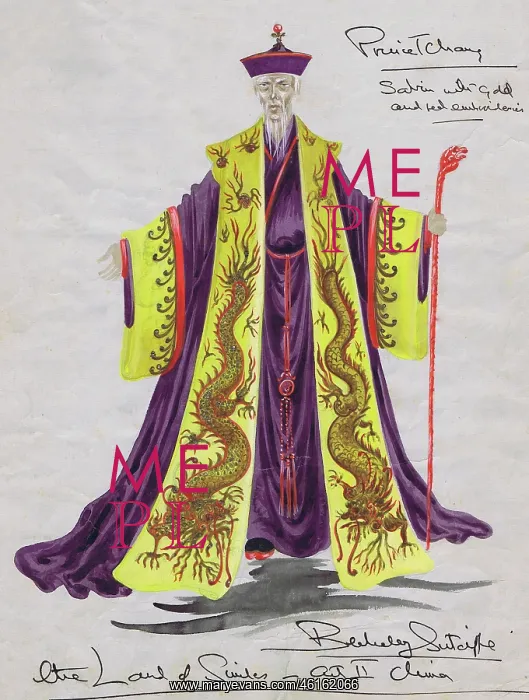 : Costume design by Berkeley Sutcliffe : Costume design by Berkeley Sutcliffe