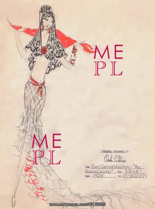 : Costume design by Charles Le Maire : Costume design by Charles Le Maire