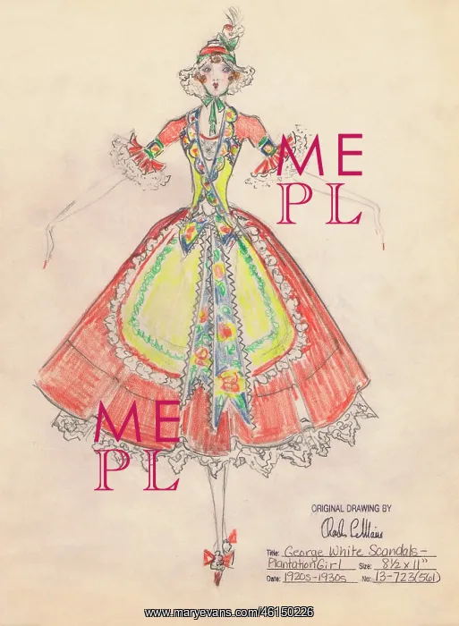 : Costume design by Charles Le Maire : Costume design by Charles Le Maire