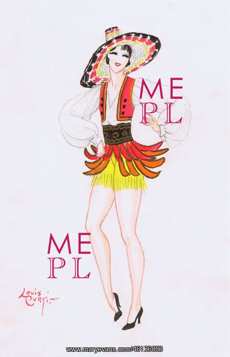  : Costume design by Louis Curti