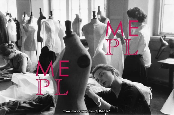 : Costume design students at Central School of Art : Costume design students at Central School of Art