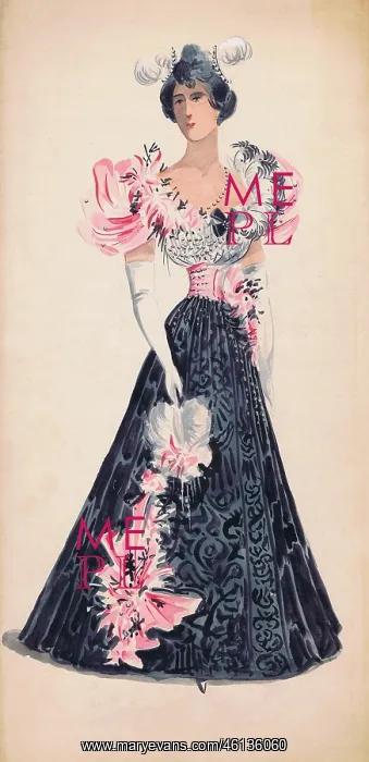  : Costume design by unknown artist
