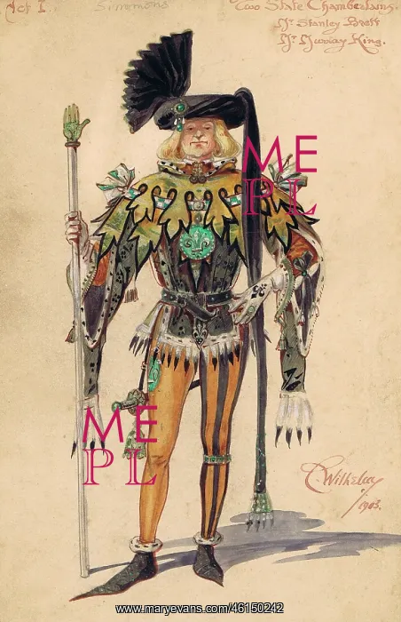 : Costume design by Wilhelm : Costume design by Wilhelm