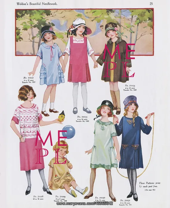  : Costume designs, Weldon's Beautiful Needlework