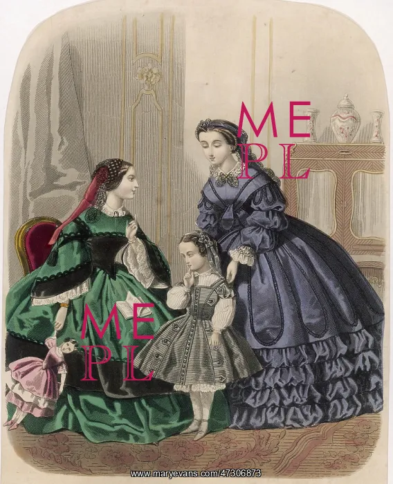 : Costume - Doll 1859 : Costume - Doll 1859