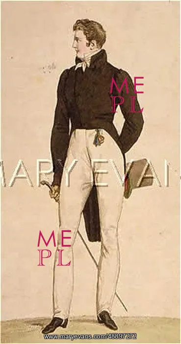 : COSTUME / ENGLISHMAN 1815 : COSTUME / ENGLISHMAN 1815