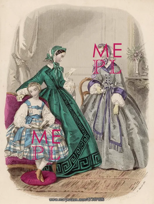 : Costume February 1861 : Costume February 1861