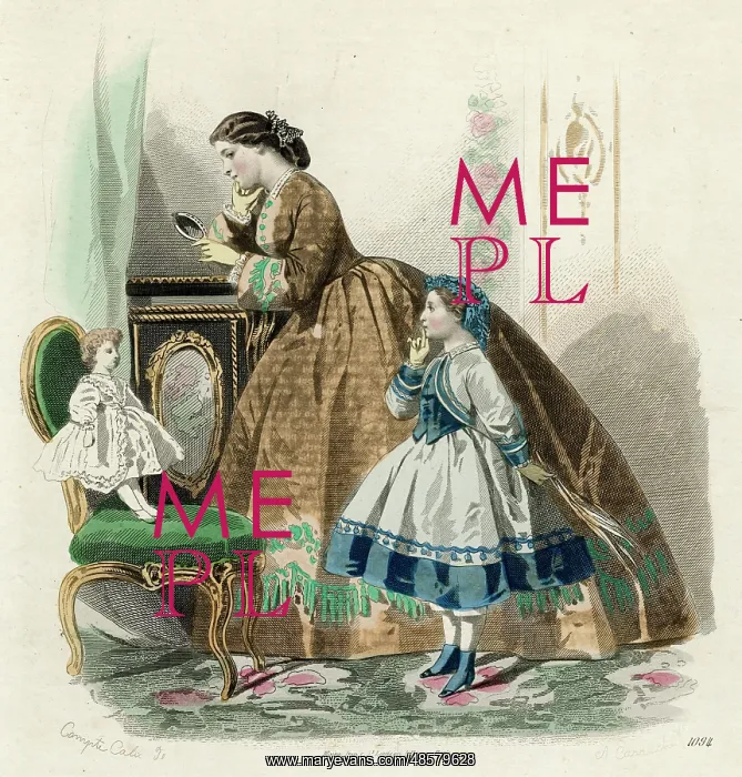 : Costume February 1864 : Costume February 1864