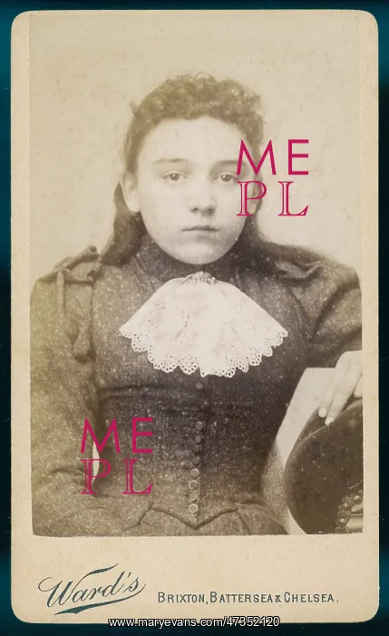 : COSTUME / GIRL C.1890 : COSTUME / GIRL C.1890