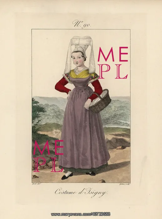 : Costume of Isigny : Costume of Isigny