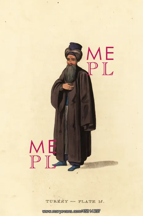 : Costume of a Jew in Constantinople : Costume of a Jew in Constantinople
