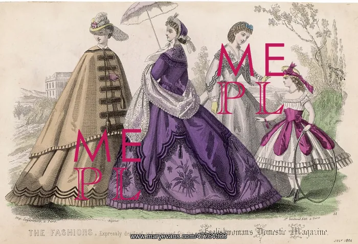 : Costume July 1864 : Costume July 1864