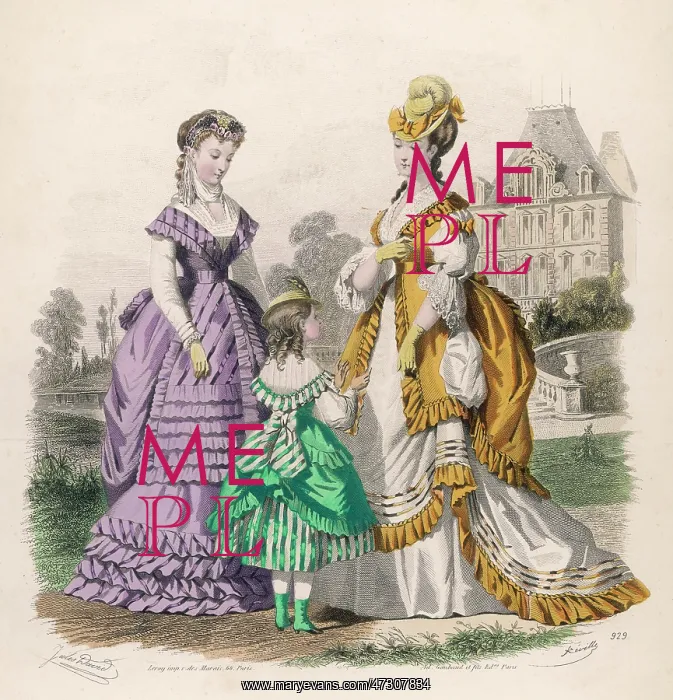 : Costume July 1869 : Costume July 1869