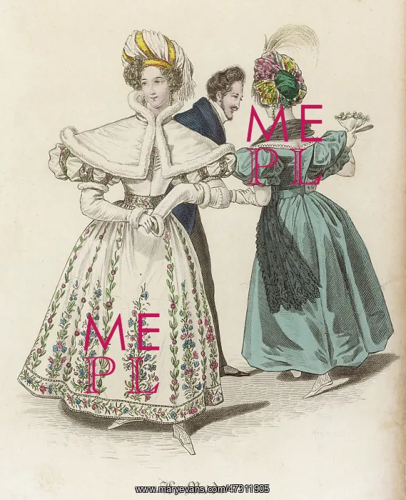 : Costume - La Mode 1833 : Costume - La Mode 1833