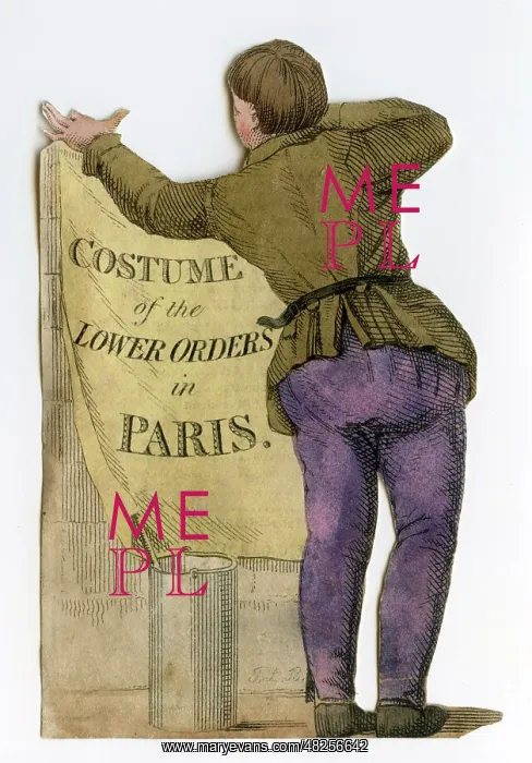 : Costume of the Lower Orders of Paris by Thomas Lord Busby : Costume of the Lower Orders of Paris by Thomas Lord Busby