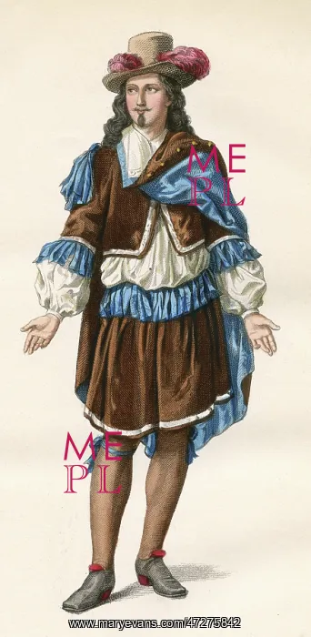 : Costume - Man, 1634 : Costume - Man, 1634
