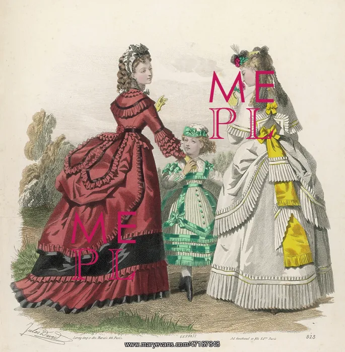 : COSTUME MAY 1869 : COSTUME MAY 1869