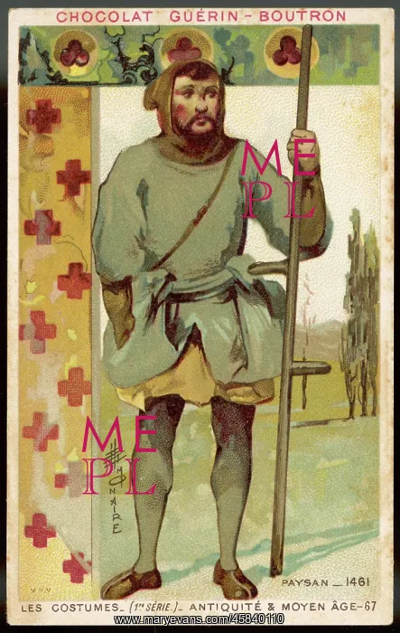 : Costume - Men - Peasant - 1461 : Costume - Men - Peasant - 1461