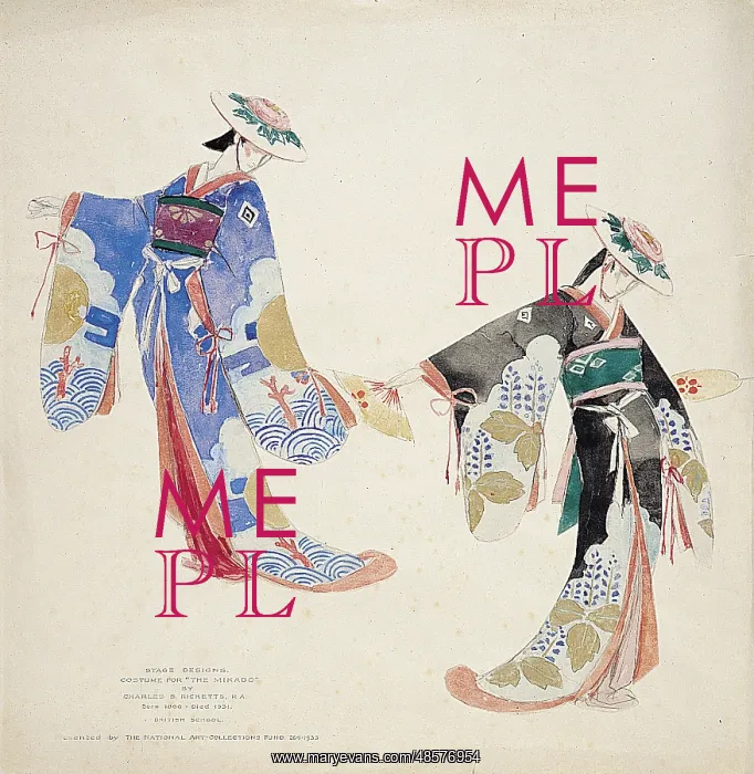 : Costume for The Mikado : Costume for The Mikado