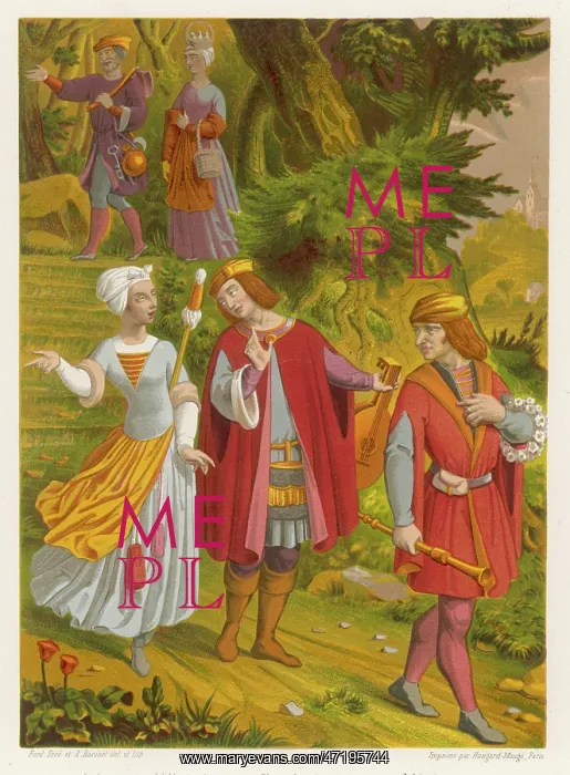 : Costume - Mixed, 15th century Franc : Costume - Mixed, 15th century Franc