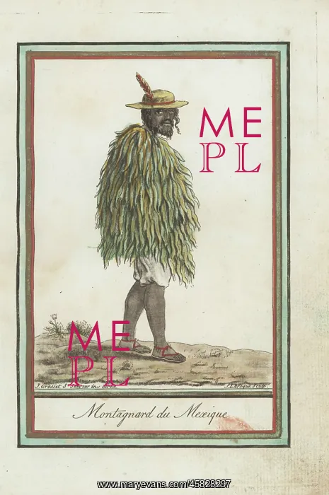 : Costume of a nomadic highlander of ancient Mexico : Costume of a nomadic highlander of ancient Mexico